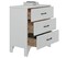 Furniture for Bedroom: Chest of Drawers Wooden Storage Dresser Cabinet with Drawers